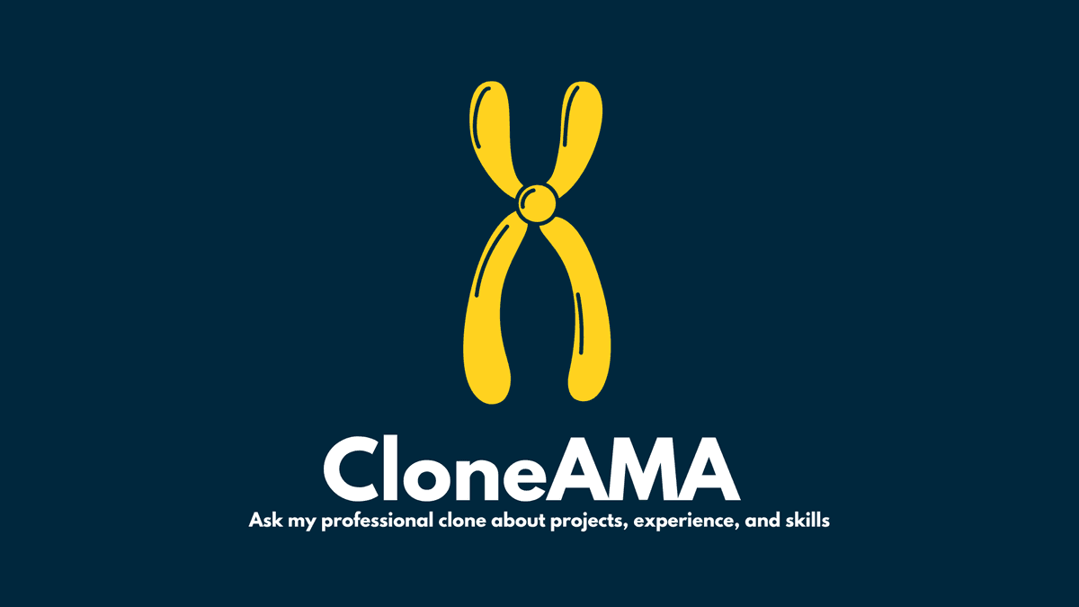 CloneAMA — Agentic Portfolio Chat